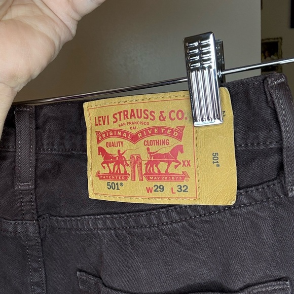 Levi's Men's Black Denim Jeans - Picture 3 of 3